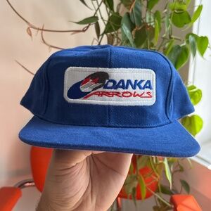 RARE DANKA ARROWS FORMULA 1 Racing F1 Yamaha A18 trucker hat 1990's